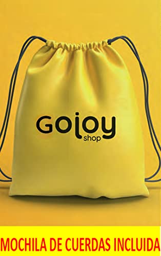 Gojoy shop- Zapato con Tacón de Danza Baile Flamenco o Sevillanas para Niña y Mujer,Contiene : Zapato con Tacón y Mochila de Cuerdas. 5 Colores Disponibles (Lunares Negro, 33)