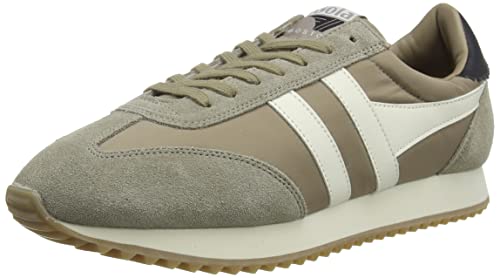 Gola Boston 78, Zapatillas Hombre, Rhino Off White Black, 44 EU