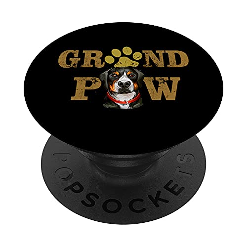 Gran Canaria Suiza Montaña Grandpaw Grandpa Dog PopSockets PopGrip Intercambiable