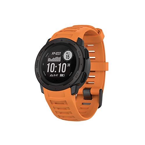 Gransho Compatible con Garmin Instinct Solar Surf/Camo/Tactical/Esports Edition Correa de Reloj, Banda de Reemplazo Silicona Suave Sports Pulsera (4-Pack G)