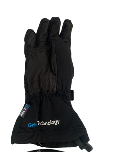 Guantes 2K para Nieve, Esquí, Snowboard, Manoplas Unisex de Invierno, Montaña - Color Negro Talla L