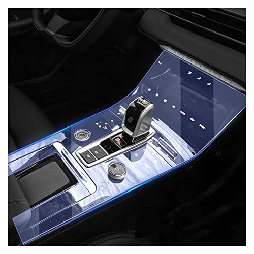 GXIXI Tienda apta para Chery Tiggo 8 Pro 2021 Consola de coche Caja de cambios Panel de película Salón Marco de cubierta de tiras adhesivas Decorar Decoración TPU transparente