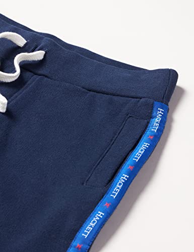 Hackett London Tape Track Jogger B Cinta para Correr, Azul Marino, 8 años para Niños