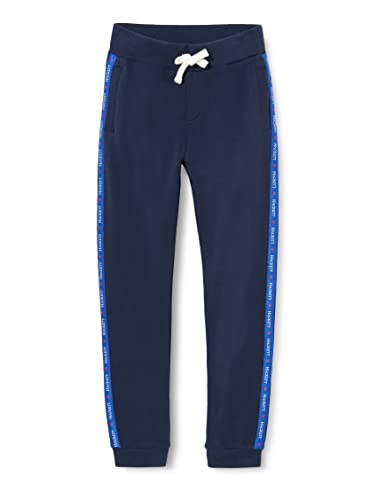 Hackett London Tape Track Jogger B Cinta para Correr, Azul Marino, 8 años para Niños