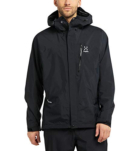 Haglöfs Astral GTX Chaquetas, Hombre, True Black, M