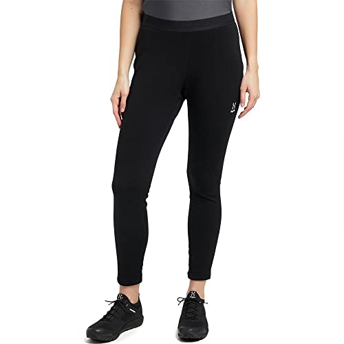 Haglöfs Astral Tights Forro Polar, True Black, M Mujer