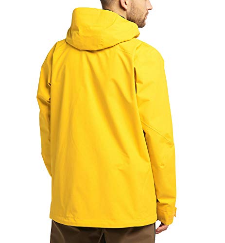 Haglöfs Elation Gtx Chaquetas, Hombre, Pumpkin Yellow, Xl