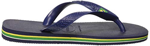 Havaianas Brasil, Chanclas, para Unisex adulto, Azul Marino, 41/42 EU