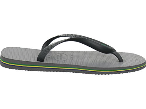 Havaianas Brasil, Chanclas, para Unisex adulto, Gris Acero, 41/42 EU