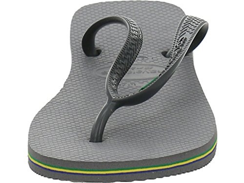 Havaianas Brasil, Chanclas, para Unisex adulto, Gris Acero, 41/42 EU