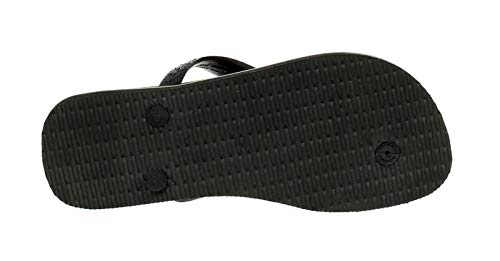 Havaianas Brasil, Chanclas, para Unisex adulto, Negro, 45/46 EU