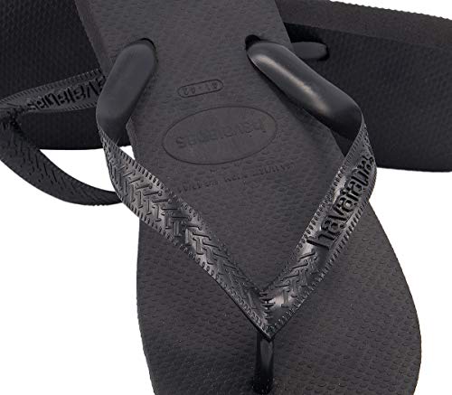 Havaianas Top, Chanclas, para Unisex adulto, Negro, 39/40 EU