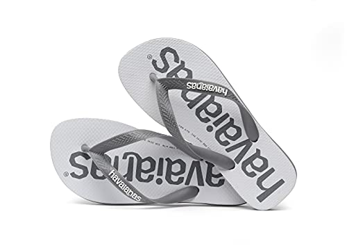 Havaianas Top Logomania 2, Chanclas, para Unisex adulto, Gris Acero, 39/40 EU