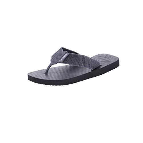 Havaianas Urban Basic, Chanclas para Hombre, Multicolor (Black/Grey), 39/40 EU