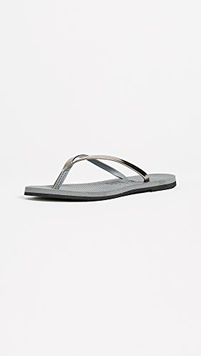 Havaianas You Metallic, Chanclas, para Mujer, Gris Acero, 37/38 EU