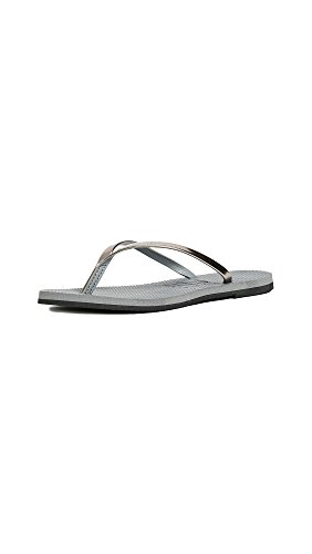 Havaianas You Metallic, Chanclas, para Mujer, Gris Acero, 37/38 EU