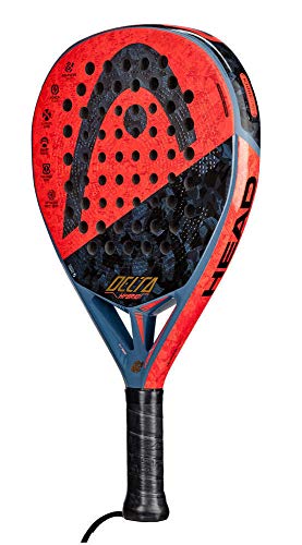 Head Delta Hybrid Pala De Padel, Unisex Adulto, Rojo, M