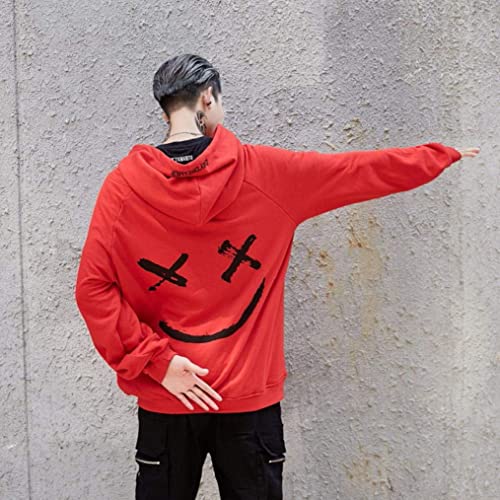 heekpek Hombre Sudadera con Capucha Deportiva Manga Larga Camisa Hood Sudadera de Forro Polar Otoño Invierno Suéter Hoodie Unisex Pullover Adolescente