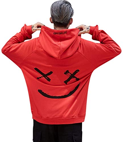 heekpek Hombre Sudadera con Capucha Deportiva Manga Larga Camisa Hood Sudadera de Forro Polar Otoño Invierno Suéter Hoodie Unisex Pullover Adolescente