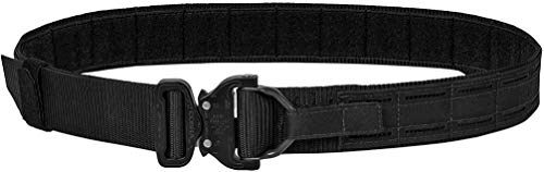 Helikon-Tex Cobra Modular Rescue Belt - Cinturón militar (45 mm), color negro