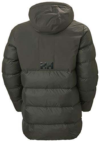 Helly Hansen Active Puffy Long Jacket Abrigo de Vestir, 482 Beluga, XL para Hombre