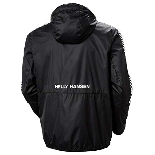 Helly Hansen Chaqueta cortavientos para hombre., Hombre, Chaqueta, 53442, Negro , small