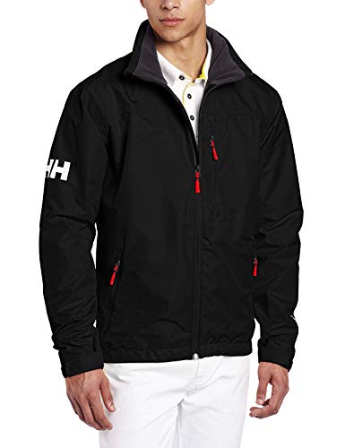 Helly Hansen Crew Midlayer Chaqueta deportiva impermeable, Hombre, Negro (Black 990), XXL