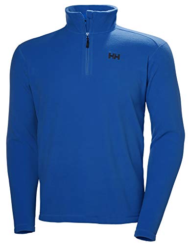 Helly Hansen Daybreaker 1/2 Zip Fleece Jersey de Forro Polar, Hombre, Azul (Electric Blue), L