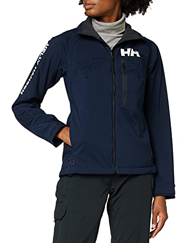 Helly Hansen HP Racing Midlayer Lifaloft Cuello Forro Polar Marina Deportes Navegación Chaqueta Impermeable, Mujer, Azul (Navy), M