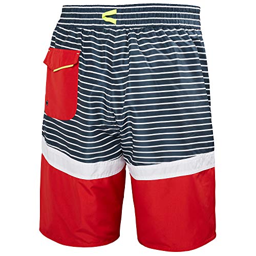 Helly Hansen Marstrand Quickdry - Bañador para Hombre, Hombre, 33982, Rayas Marinas, 48