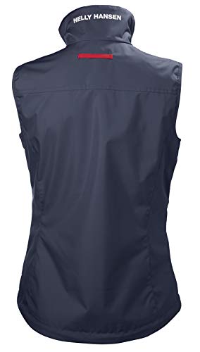 Helly Hansen W Crew Vest, Mujer, Azul Marino, S