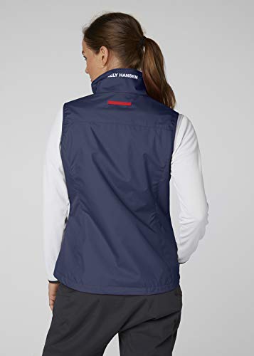 Helly Hansen W Crew Vest, Mujer, Azul Marino, S