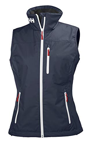 Helly Hansen W Crew Vest, Mujer, Azul Marino, S