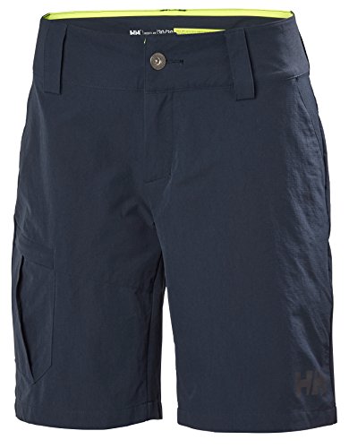 Helly Hansen W Qd Cargo Shorts Pantalones Deportivos, Hombre, Azul (Azul Navy 597), (Tamaño del Fabricante:32)