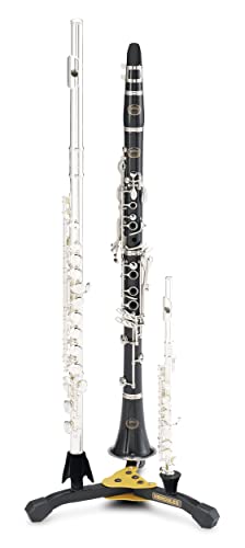 Hercules DS543BB 2 Clarinet/FLUT+1 PIC Stand w/Bag (japan import)