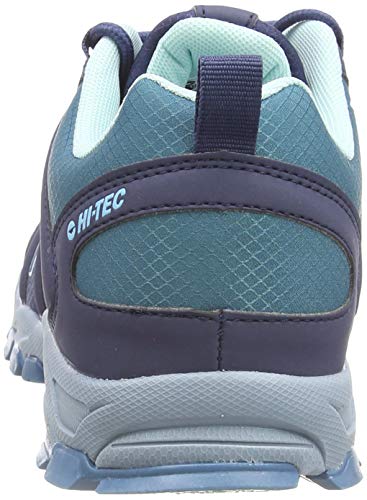 Hi-Tec Warrior Womens, Zapatillas para Caminar Mujer, Azul Insignia, 38 EU