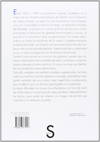 Historia De La Época Socialista. Espada. 1982-1996 (Biblioteca Histórica)