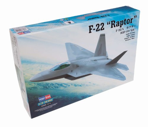 Hobby Boss 80210 F-22A Raptor - Caza a escala [importado de Alemania]