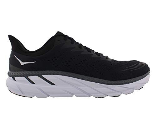 Hoka One One Clifton 7 Mens - Black White - 8.5 UK