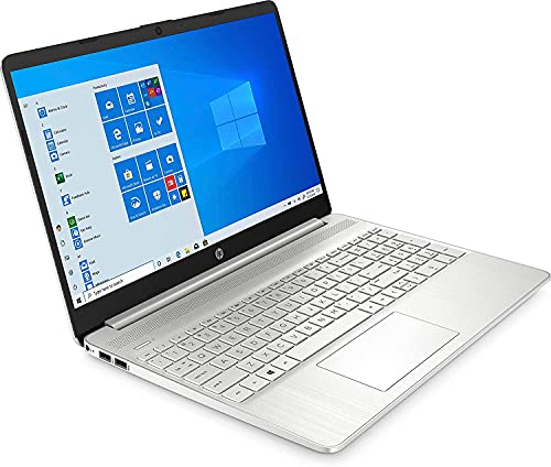 HP 15s-fq2037ns - Ordenador Portátil de 15.6" FHD (Intel Core i3-1115G4, 8GB DDR4-SDRAM, 256GB SSD, Intel UHD Graphics, Windows 10) Plata - Teclado QWERTY Español