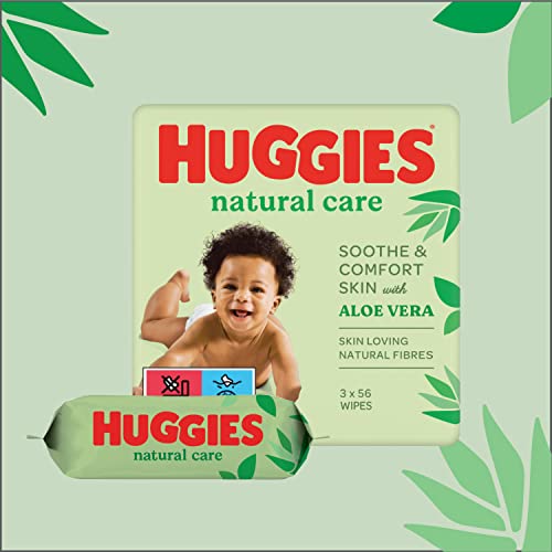 Huggies Natural Care - Toallitas para bebé, 560 toallitas