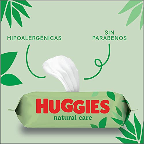 Huggies Natural Care - Toallitas para bebé, 560 toallitas