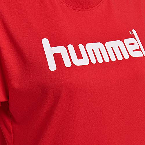 hummel Camiseta Hmlgo Algodón Logo Mujer S/S - Camiseta para Mujer