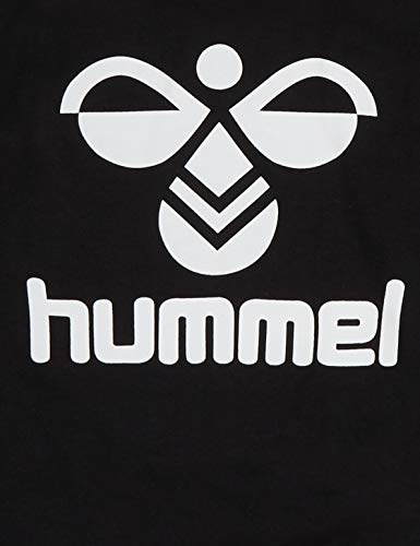 hummel Classic Logo-Sudadera con Capucha, Mujer, Negro, Extra-Small