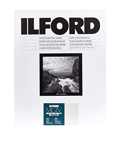 Ilford Multigrade RC Deluxe Pearl - Papel fotográfico (20,3 x 25,4 cm, 50 hojas)