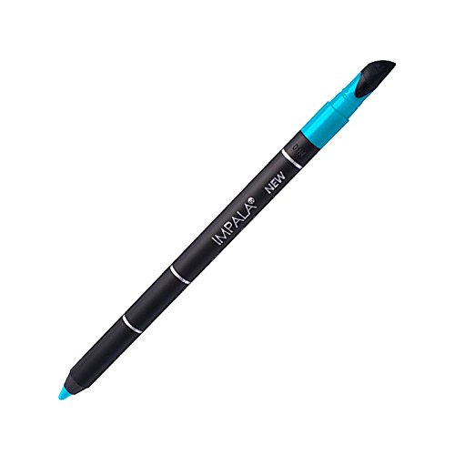 Impala Lápiz de Ojos con Silicona, Mate Azul Claro 14, Waterproof Larga Duración