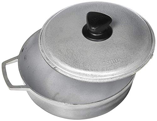 IMUSA GAU-80560 - Mini caldero tradicional colombiano (horno para cocinar y servir) 2.6 Quart plata