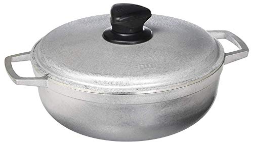 IMUSA GAU-80560 - Mini caldero tradicional colombiano (horno para cocinar y servir) 2.6 Quart plata