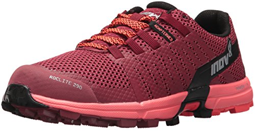 Inov-8 Roclite 290 (W), Zapatillas de Trail Running Mujer, Color Rojo Coral, 36 EU