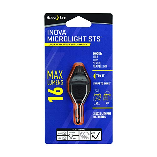 Inova Microlight STS Linterna e iluminación, Hombres, Negro, m